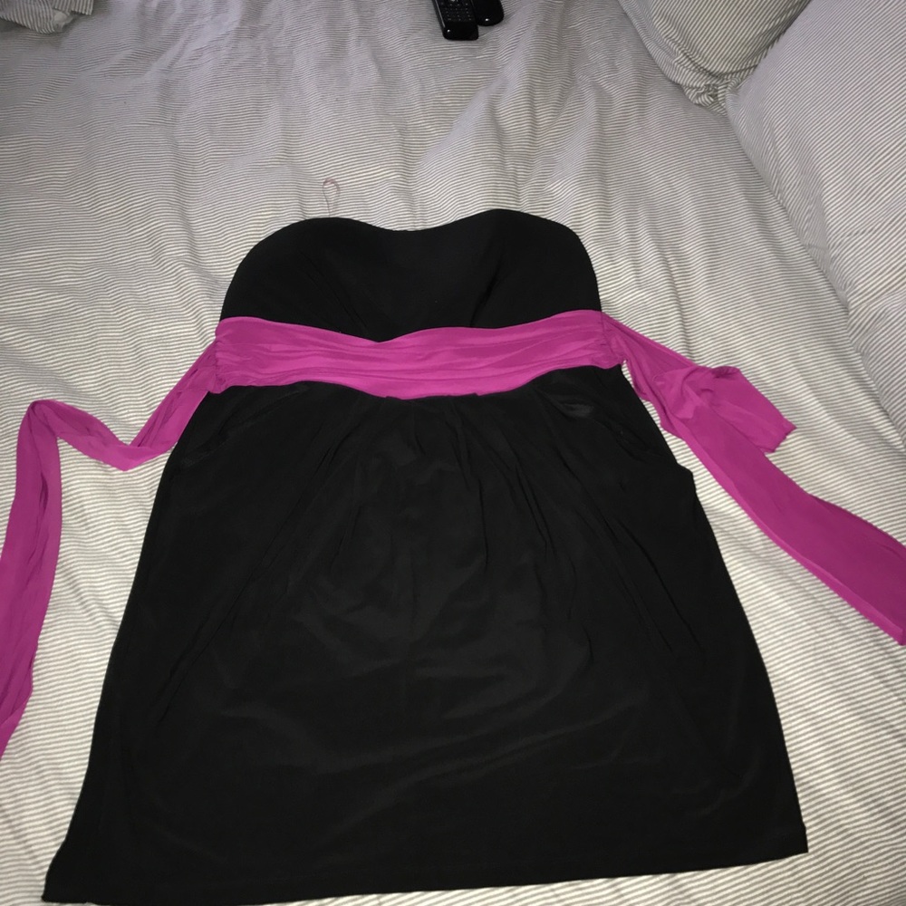 Short black dress